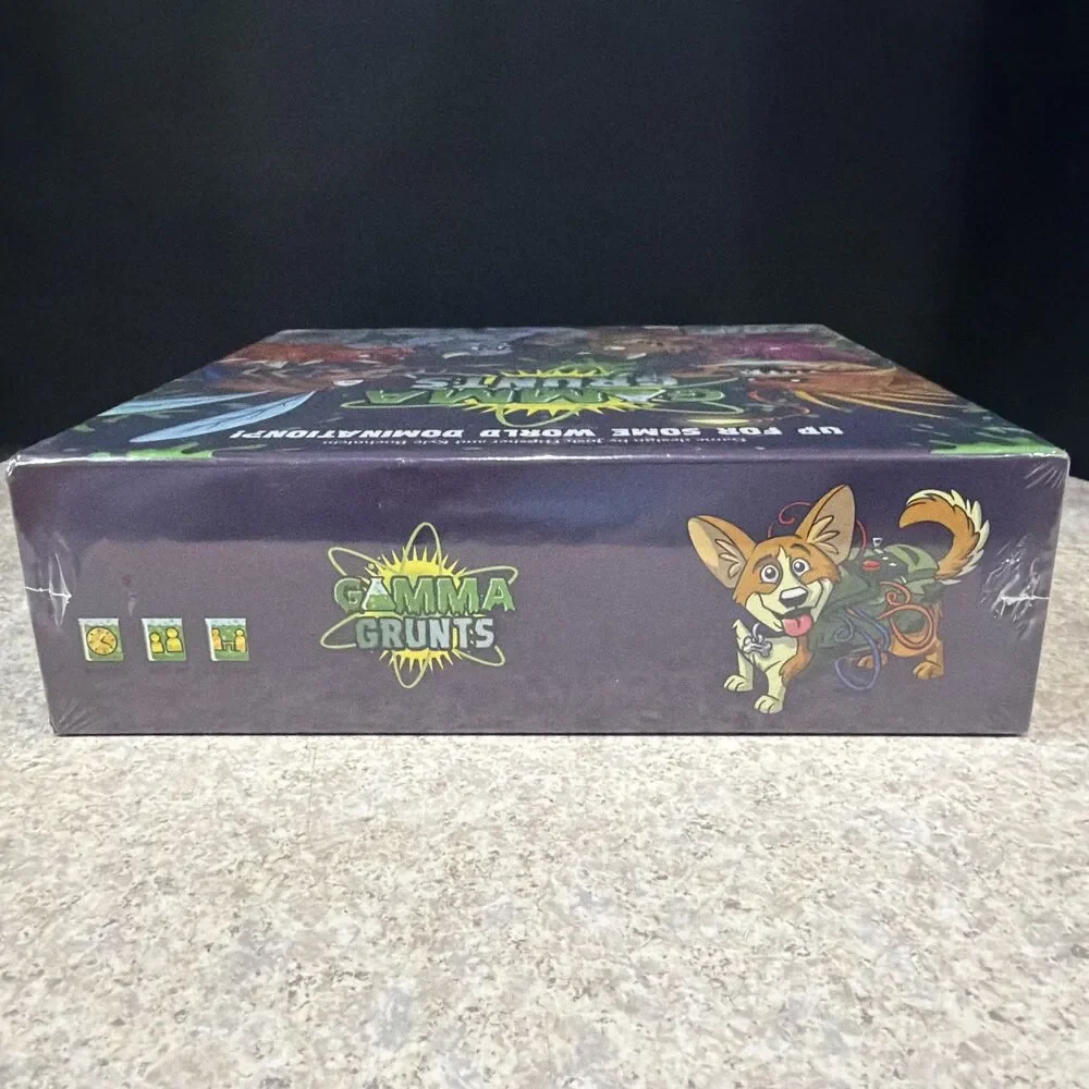 RARE BOARD GAME GAMMA GRUNTS HIPLEIN INDUSTRIES NIB (NEW!)